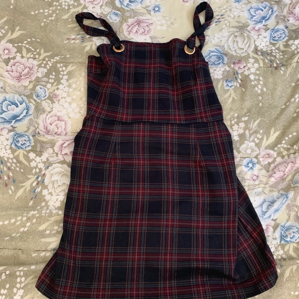 Plaid dress